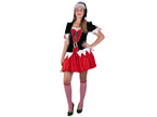 déguisement de lutin de noël femme 3pcs taille l