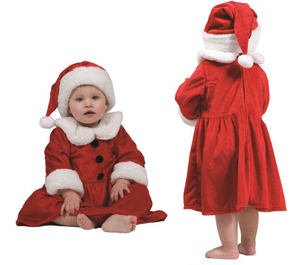 déguisement de noël santa pour bébé fille taille 104cm