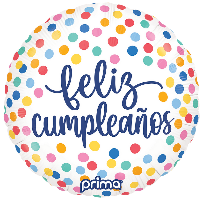 1 Ballon Alu Feliz Cumpleaños Papel Picado 18