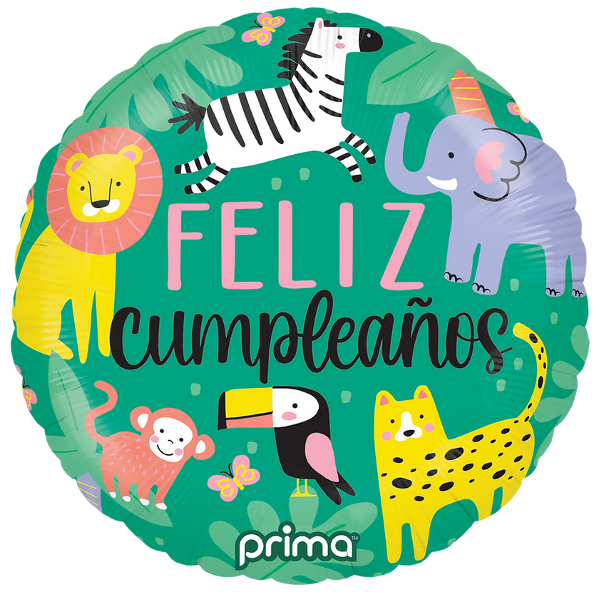 Ballon Alu Feliz Cumpleanos Selva 18