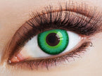 lentilles de contact cosplay magicien manga vert 12 mois