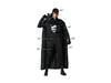 déguisement de super héros noir 7pcs homme taille xl