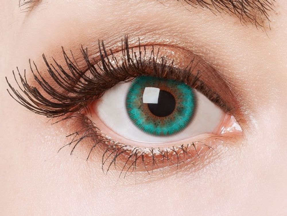 lentilles de contact aquamarine vert marron 12 mois