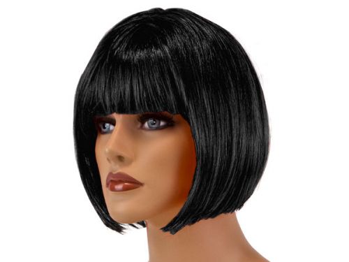 perruque cabaret noir
