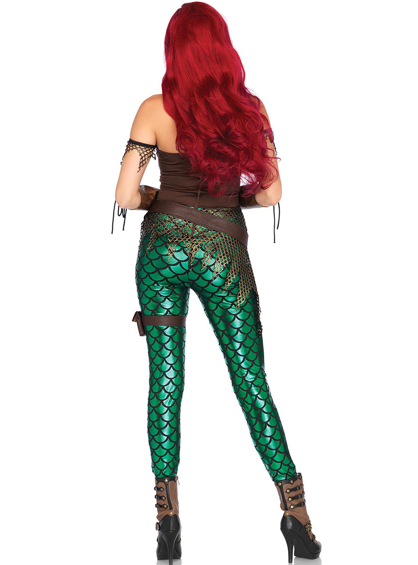 Déguisement sirène guerrière femme