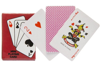 jeu de 54 cartes petit 5.5x4cm