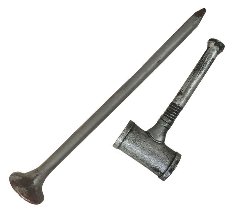 marteau et burin 50cm