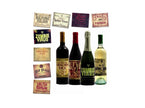 lot de 8 autocollants d''horreur pour bouteille