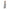 suspension squelette robe blanche 1m50