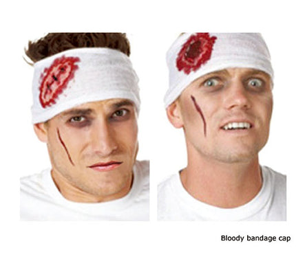 bandage ensanglanté pour la tête mix