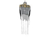 rideau de porte lumineux 5 crânes 1m50