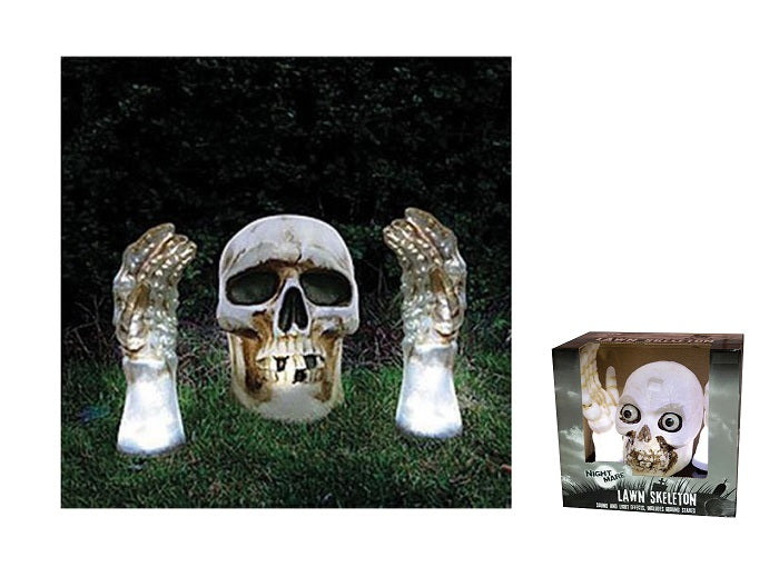 revenant qui sort de terre sonore & lumineux 18cm