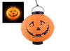 lanterne citrouille lumineuse en papier 20cm