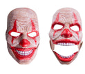 masque coque de clown d''horreur articulé