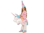 déguisement gonflable jump in licorne 2pcs enfant
