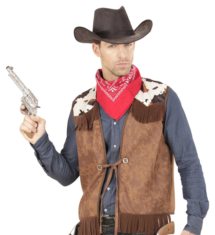 Gilet cowboy de l’Ouest homme