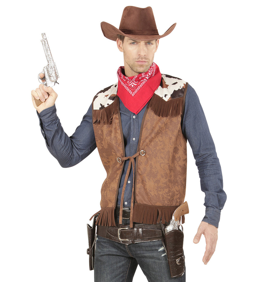 Gilet cowboy de l’Ouest homme