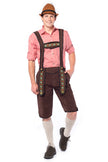 Déguisement tyrolien lederhose marron foncé