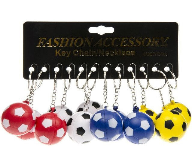 porte-clefs ballon de football 4cm