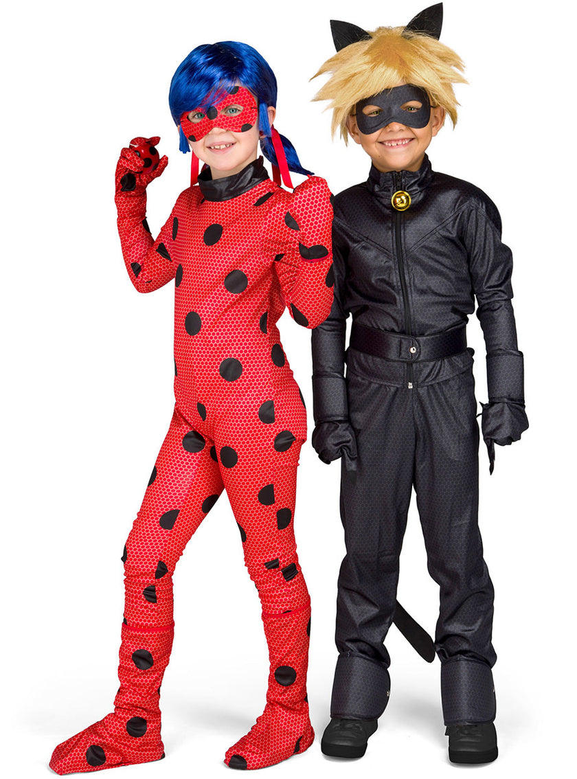 Déguisement Ladybug avec perruque pour fille