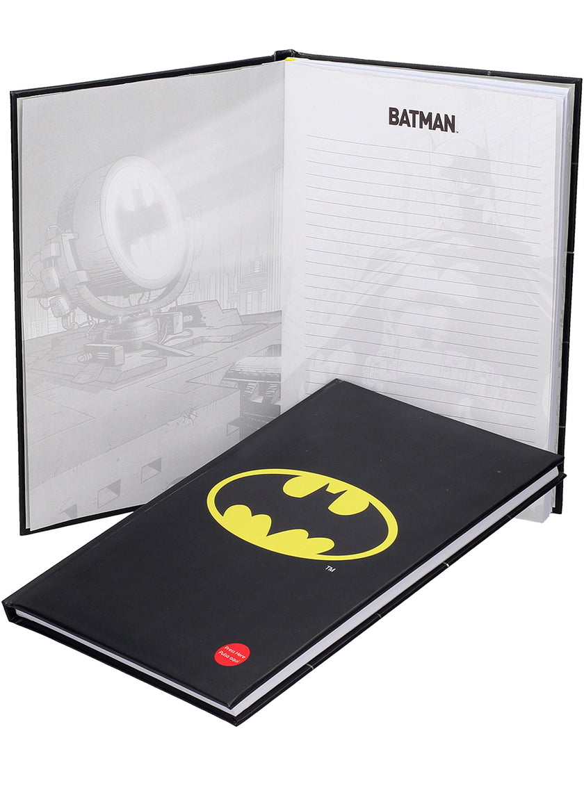 Grand Carnet Batman 19 x 29 cm lumineux
