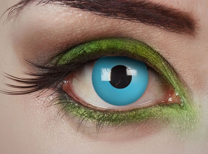 lentilles de contact festival halloween bleu galaxie 1 jour