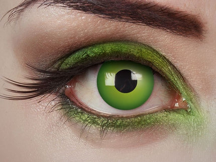 lentilles de contact cosplay magicien vert 1 jour