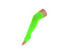paire de jambières néon fluo vert 60cm