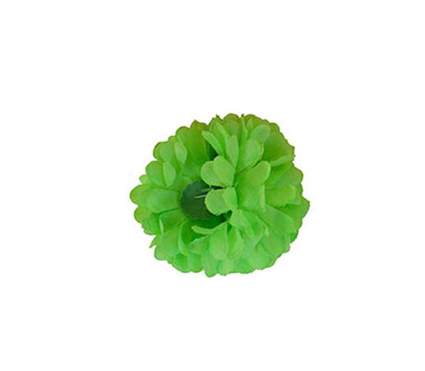 clip fleur neon fluo vert