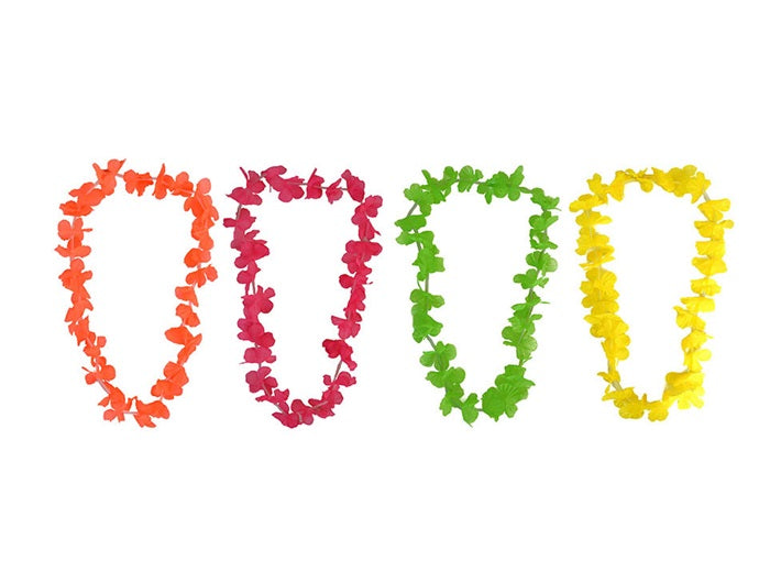 collier tahiti fluo neon mix 55mm