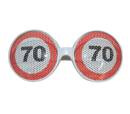 lunettes gag grille 70 ans