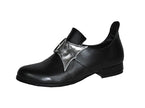 paire de chaussures homme noir & argent pointure 42-43