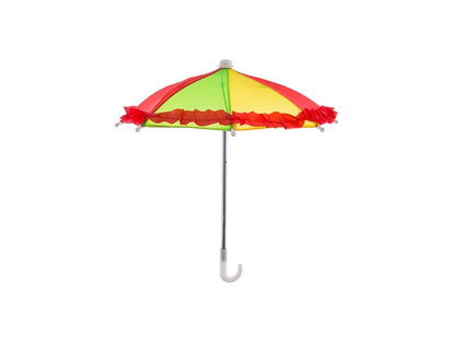 parapluie clown jaune rouge vert 30cm