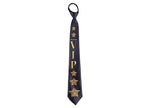 cravate vip noire 50cm