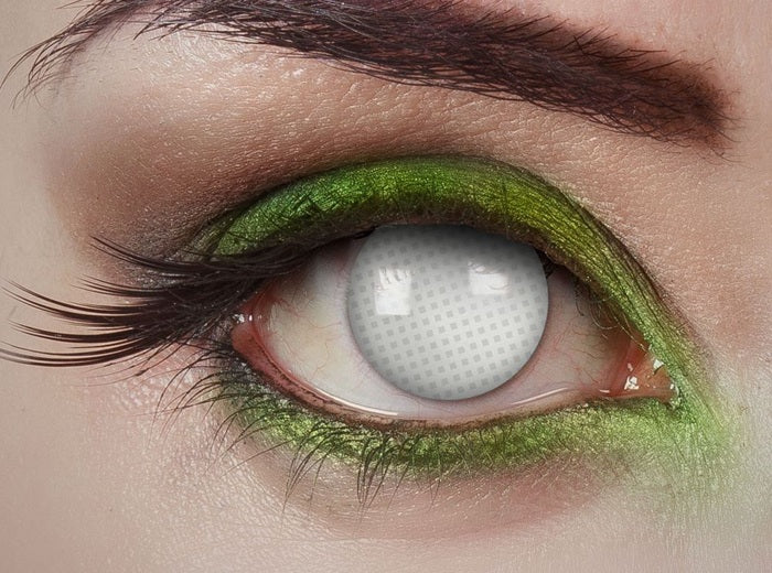 lentilles de contact cosplay revenant blanc 1 jour