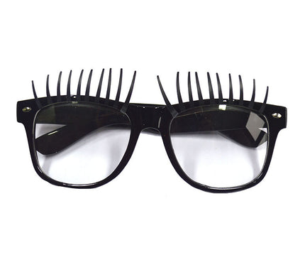 lunettes gag avec cils noir
