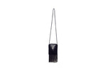 sac à main charleston à franges noir 30x14cm
