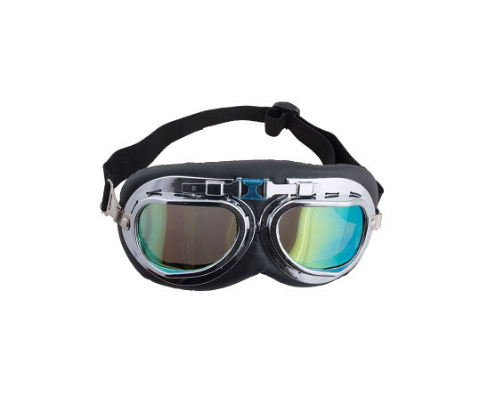 lunettes pilote rétro argent adulte