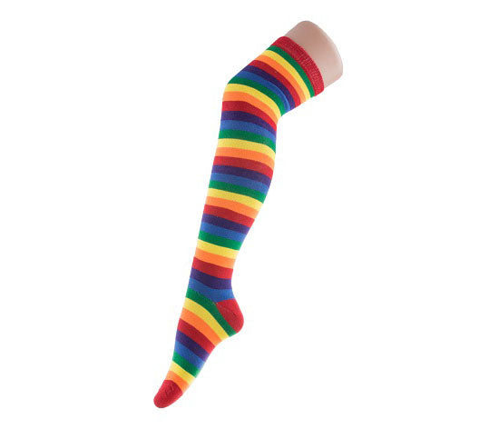 paire de chaussettes rainbow arc en ciel 45cm