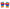 paire de mitaines rainbow arc en ciel