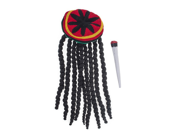 set accessoires rasta adulte 2pcs