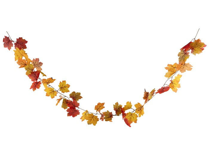 guirlande avec feuilles d''automne 2m