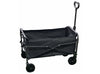 chariot trolley pliable noir 85l