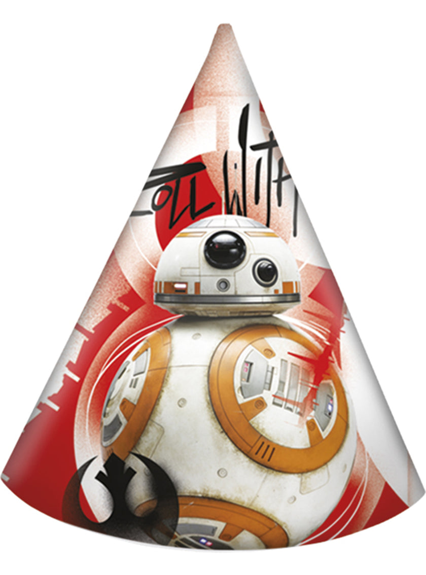 6 chapeaux pointus Star Wars Les Derniers Jedi