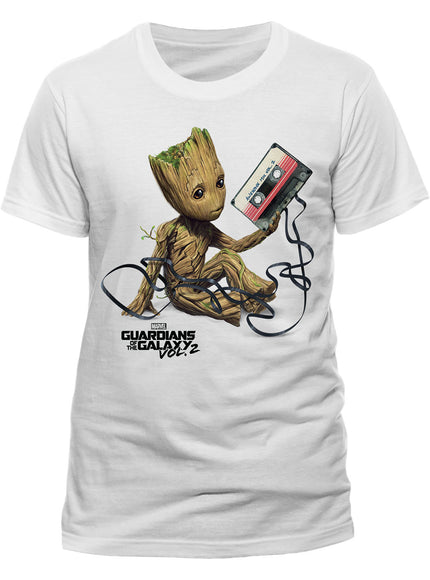 T-shirt Les Gardiens de la Galaxie & Tape homme