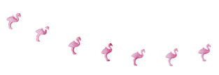 GUIRLANDE FLAMANTS ROSES LUMINEUSE