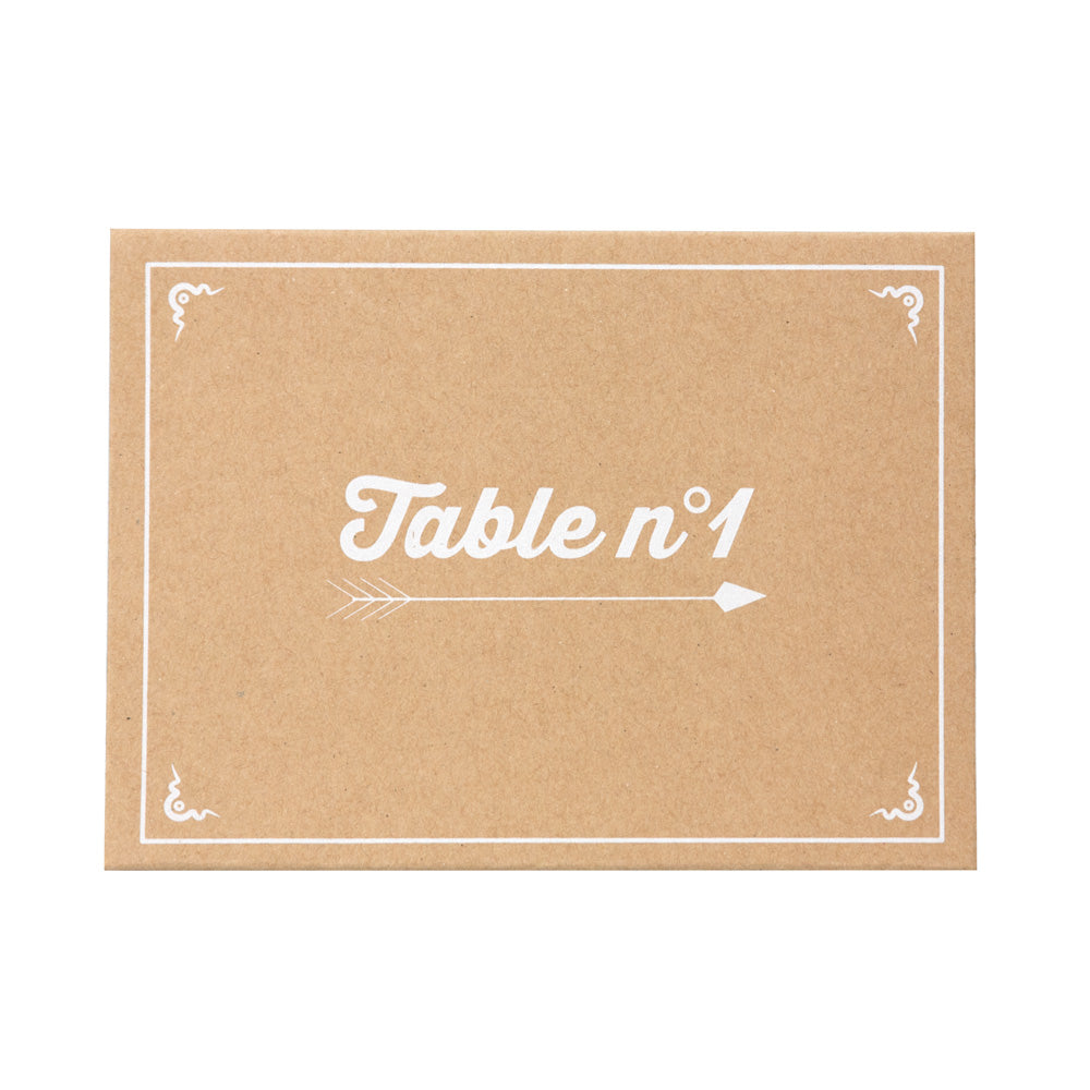 NUMERO DE TABLES X 15