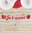 GUIRLANDE LETTRES JE T'AIME 2M