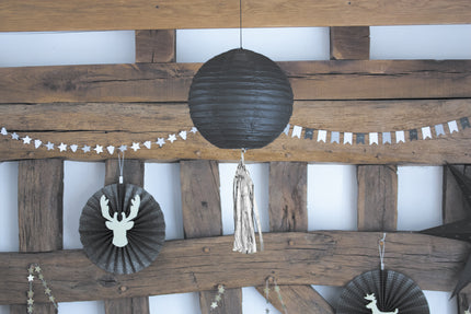 SET DE 5 TASSELS ARGENT