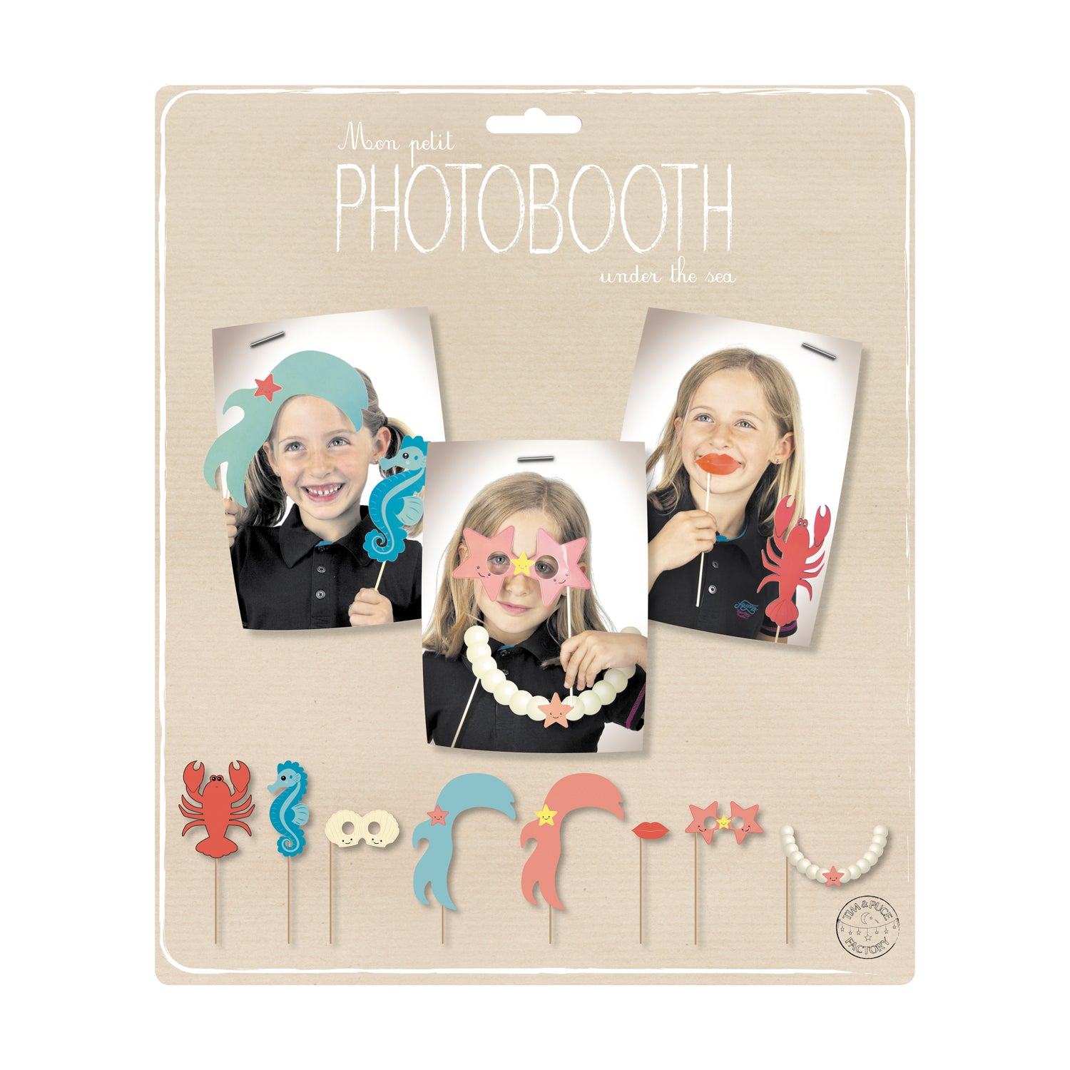 PHOTOBOOTH UNDER THE SEA 8PCS